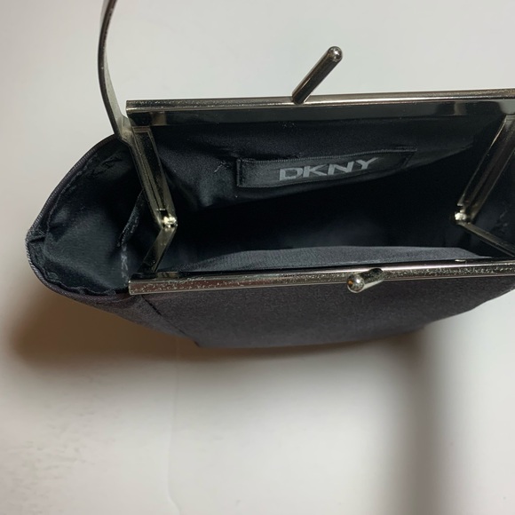 DKNY Structural Satin Mini Bag - Picture 3 of 9